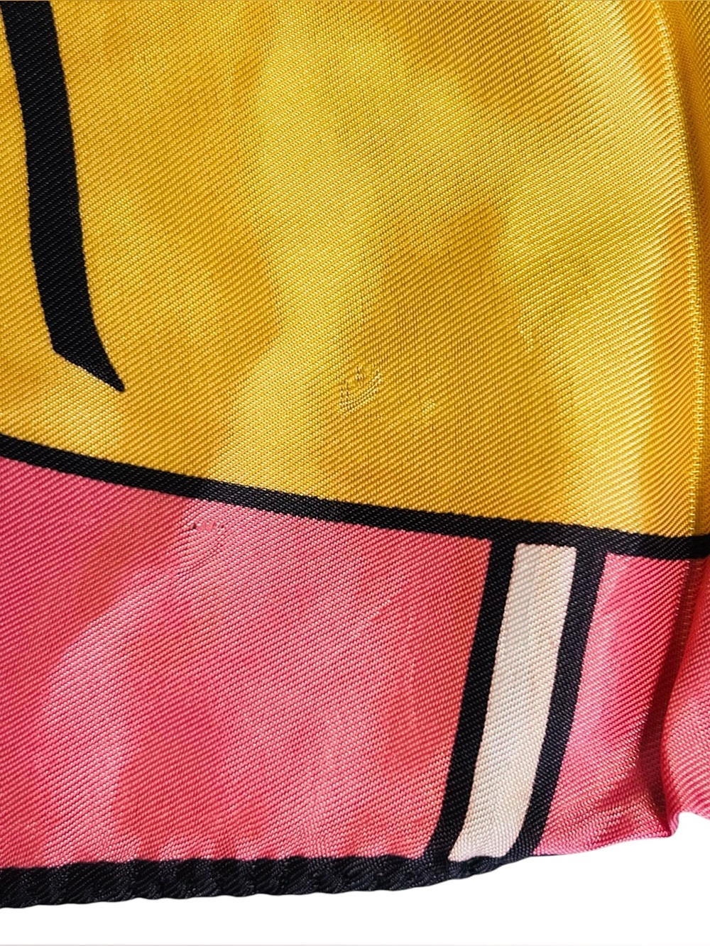Peter Max 1970s Vintage Rare Pop Art Love Silk Scarf Psychedelic Colorful Pink - Picture 15 of 15